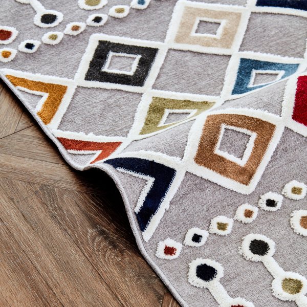 Kaşmir Halı Viskon Modern Andores 80x150 cm