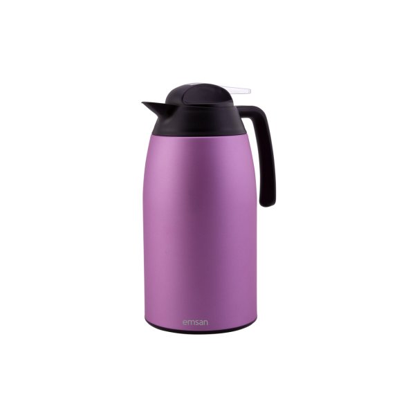 Emsan Vega Çelik Termos Mor 2.1 Litre