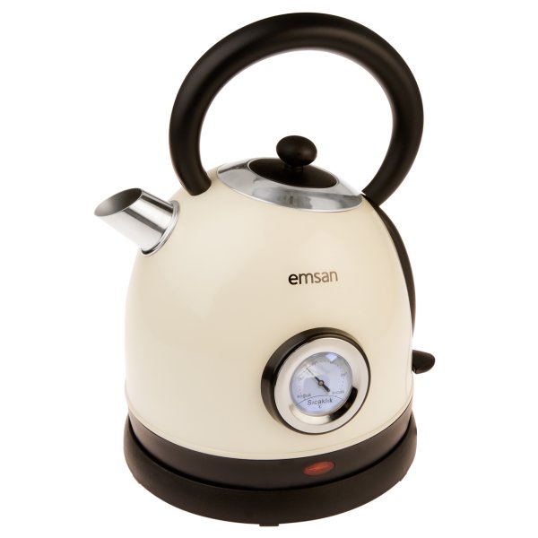 Emsan Turtle Kettle Cream
