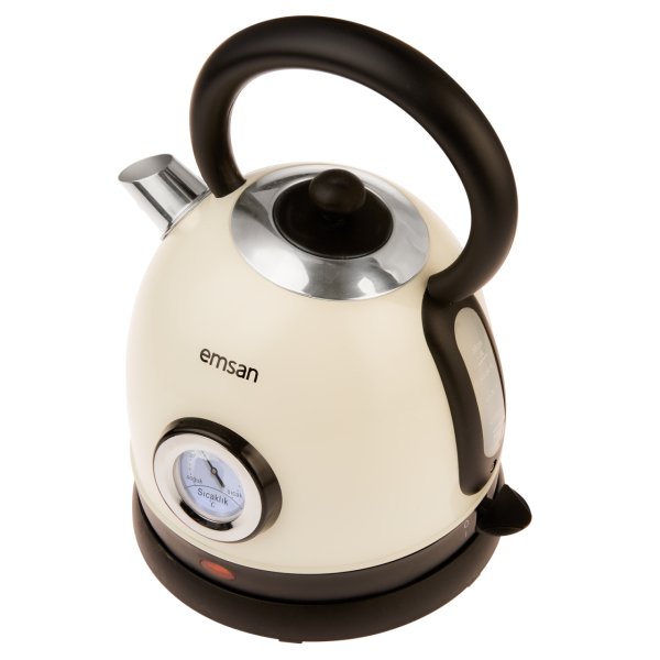 Emsan Turtle Kettle Cream