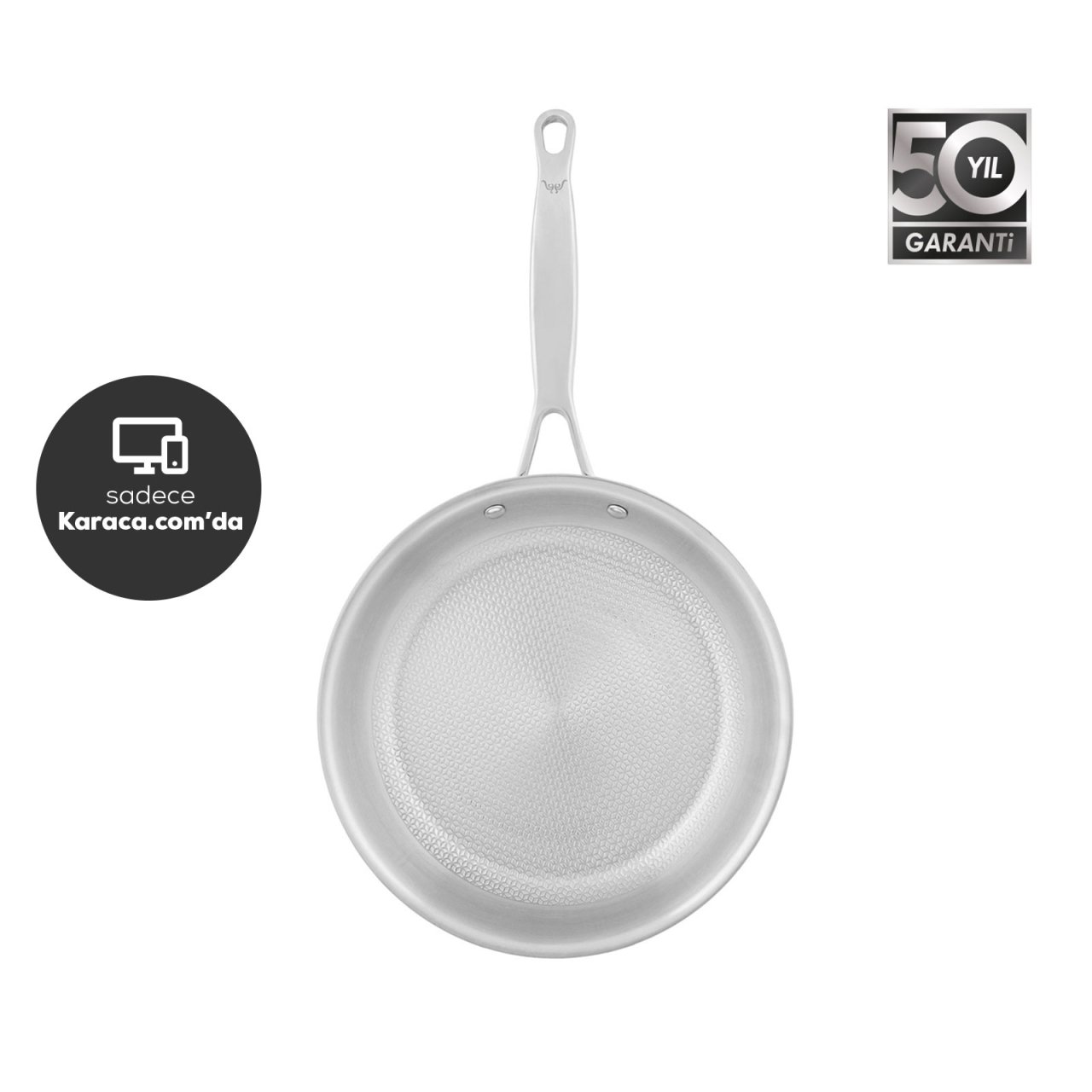 Karaca Power Steel 3 Ply Tava 24 cm 1,5 Lt