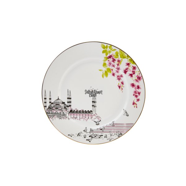 Karaca Erguvan Sultanahmet Servis Tabağı