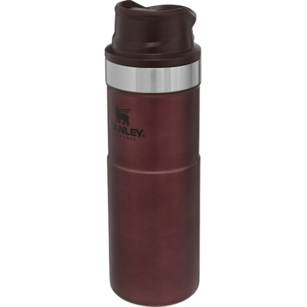 Stanley Klasik Trigger Action Bordo Seyahat Bardağı El Termosu 0,47 Lt