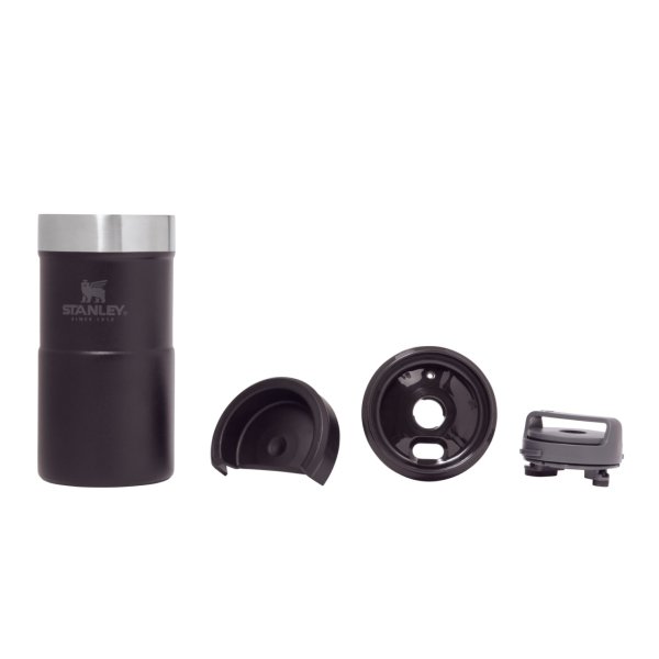 Stanley Neverleak Travel Siyah Termos 0.25 LT