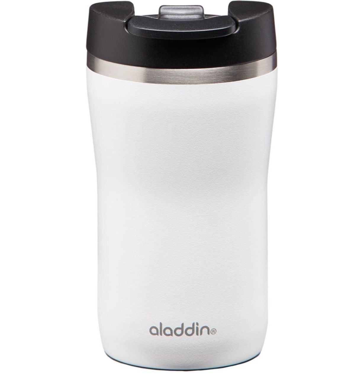 Aladdin Cafe Thermavac Leak-Lock Beyaz Paslanmaz Çelik El Termosu Kupa 0.25 Lt