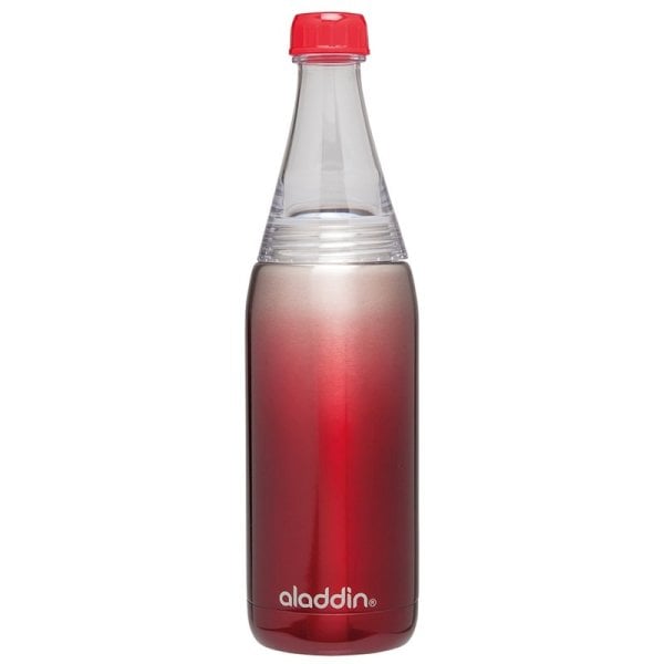 Aladdin Fresco Twist and Go Hybrid Koyu Kırmızı Vakumlu Şişe 0,60 Lt