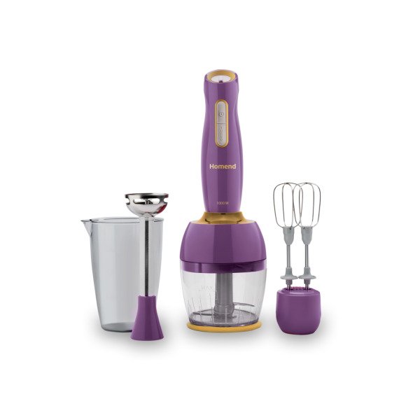 Homend Handmaid 1963h Blender Set Mor Gold