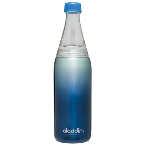 Aladdin Fresco Twist and Go Hybrid Mavi Vakumlu Şişe 0,60 Lt