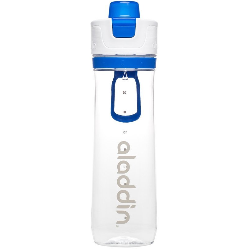 Aladdin Su Takipli Mavi Tek El Su Matarası 0.8 Lt