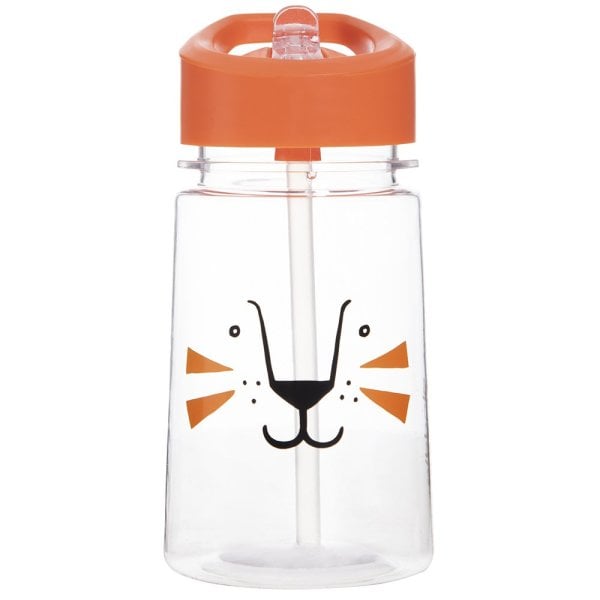 Aladdin Zoo Flip Turuncu Beyaz Su Şişesi 0,43 Lt