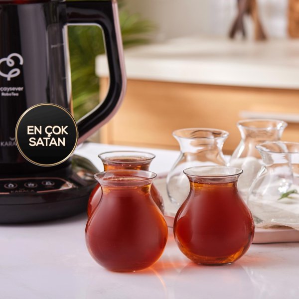 Refika\'dan Karaca Tatlıcan 6\'lı Çay Bardağı Seti