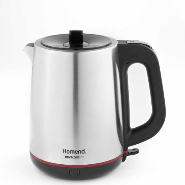 Homend Royaltea 1711h Inox Siyah Çay Makinesi
