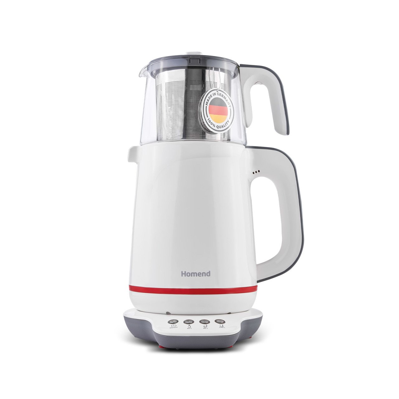 Homend Royaltea 1721h Konuşan Çay Makinesi Krem