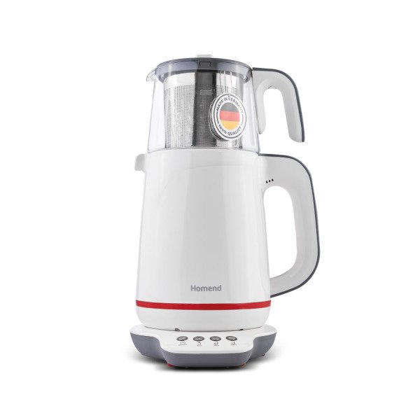 Homend Royaltea 1721h Konuşan Çay Makinesi Krem
