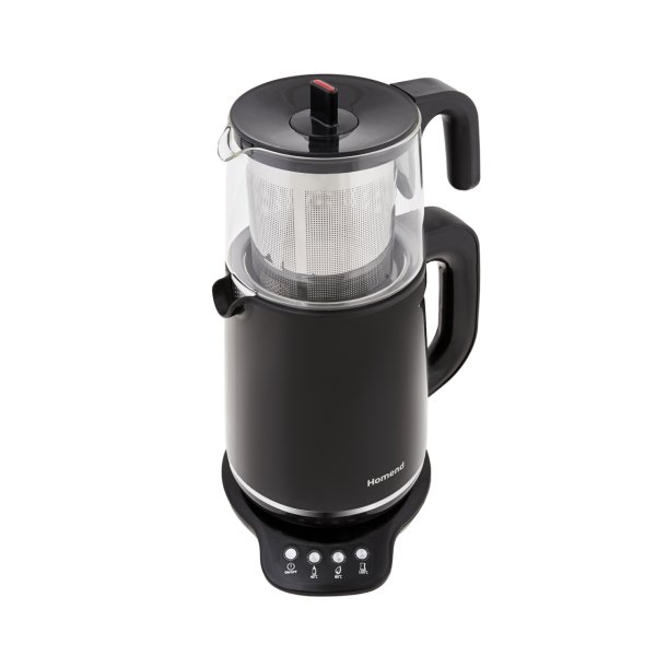 Homend Royaltea 1726H Siyah Konuşan Çay Makinesi