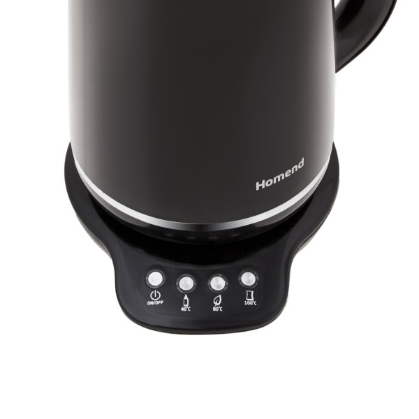 Homend Royaltea 1726H Siyah Konuşan Çay Makinesi