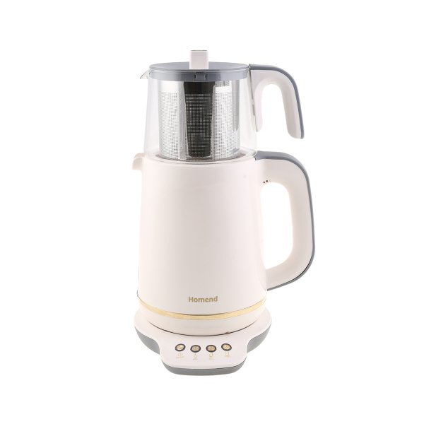 Homend Royaltea 1760h Konuşan Çay Makinesi Krem Gold