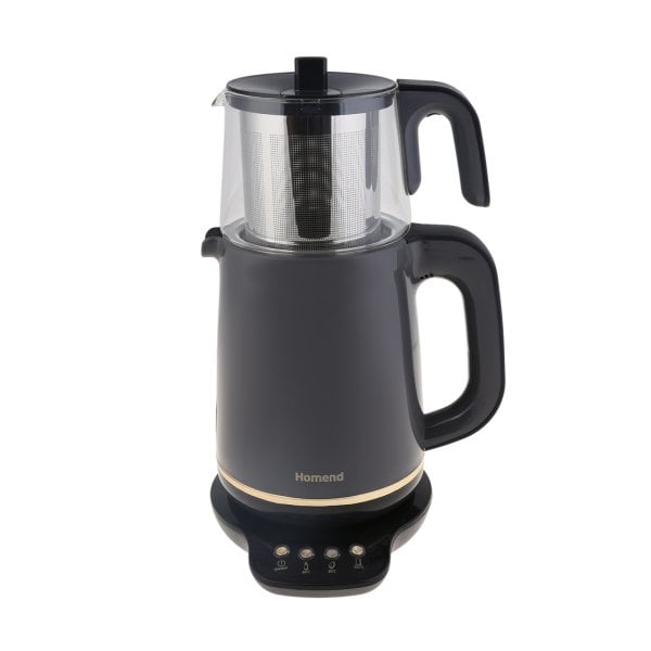 Homend Royaltea 1762h Konuşan Çay Makinesi Antrasit