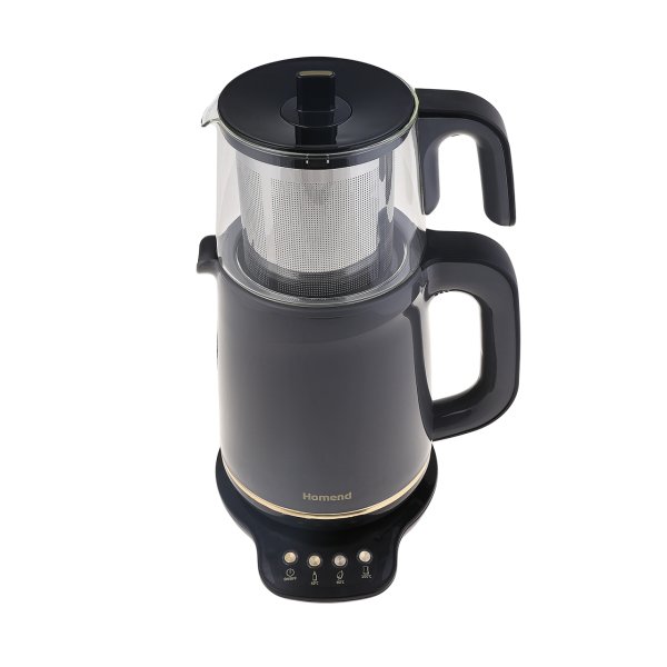 Homend Royaltea 1762h Konuşan Çay Makinesi Antrasit