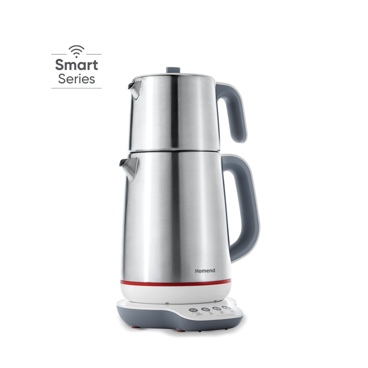 Homend Royaltea Smart 1790H Inox Konuşan Çay Makinesi (Wi-Fi)