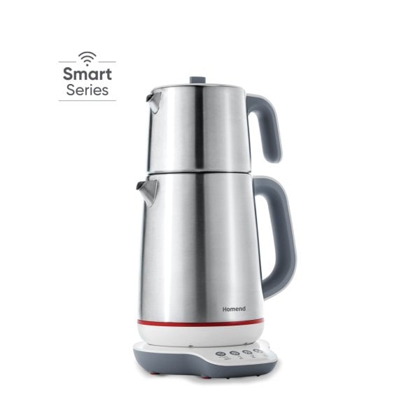 Homend Royaltea Smart 1790H Inox Konuşan Çay Makinesi (Wi-Fi)