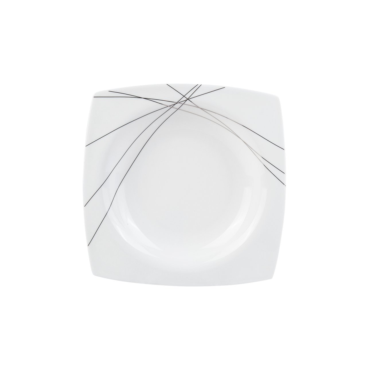 Karaca Fine Pearl Line Magic Çukur Tabak