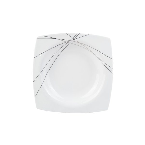 Karaca Fine Pearl Line Magic Çukur Tabak