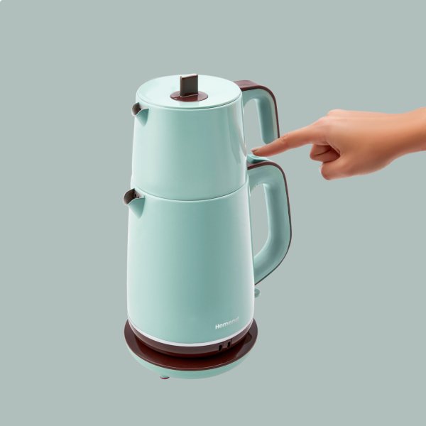 Homend Vintage Royaltea 1736H Çay Makinesi Yeşil