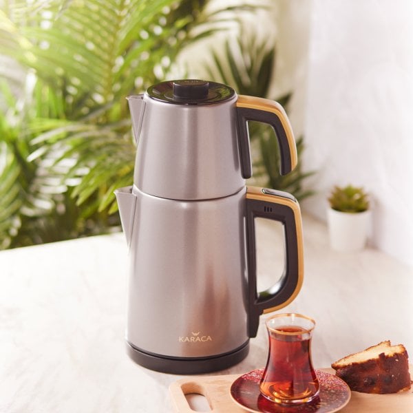 Karaca Retro Tea Antrasit Çay Makinesi
