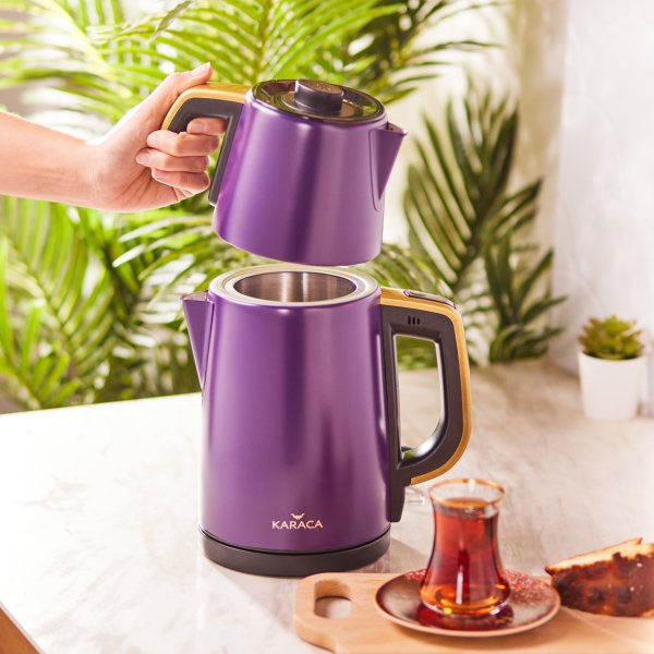Karaca Retro Tea Mor Çay Makinesi