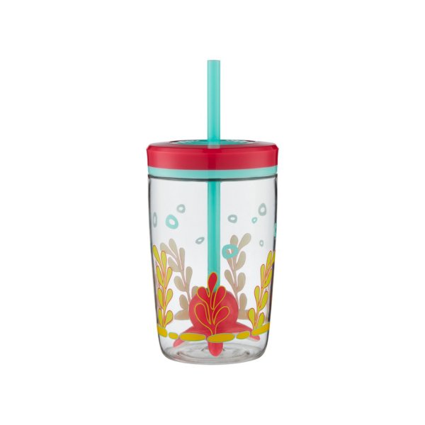 Contigo Floating Straw Tumblr Ahtapot Su Matarası 470 ml