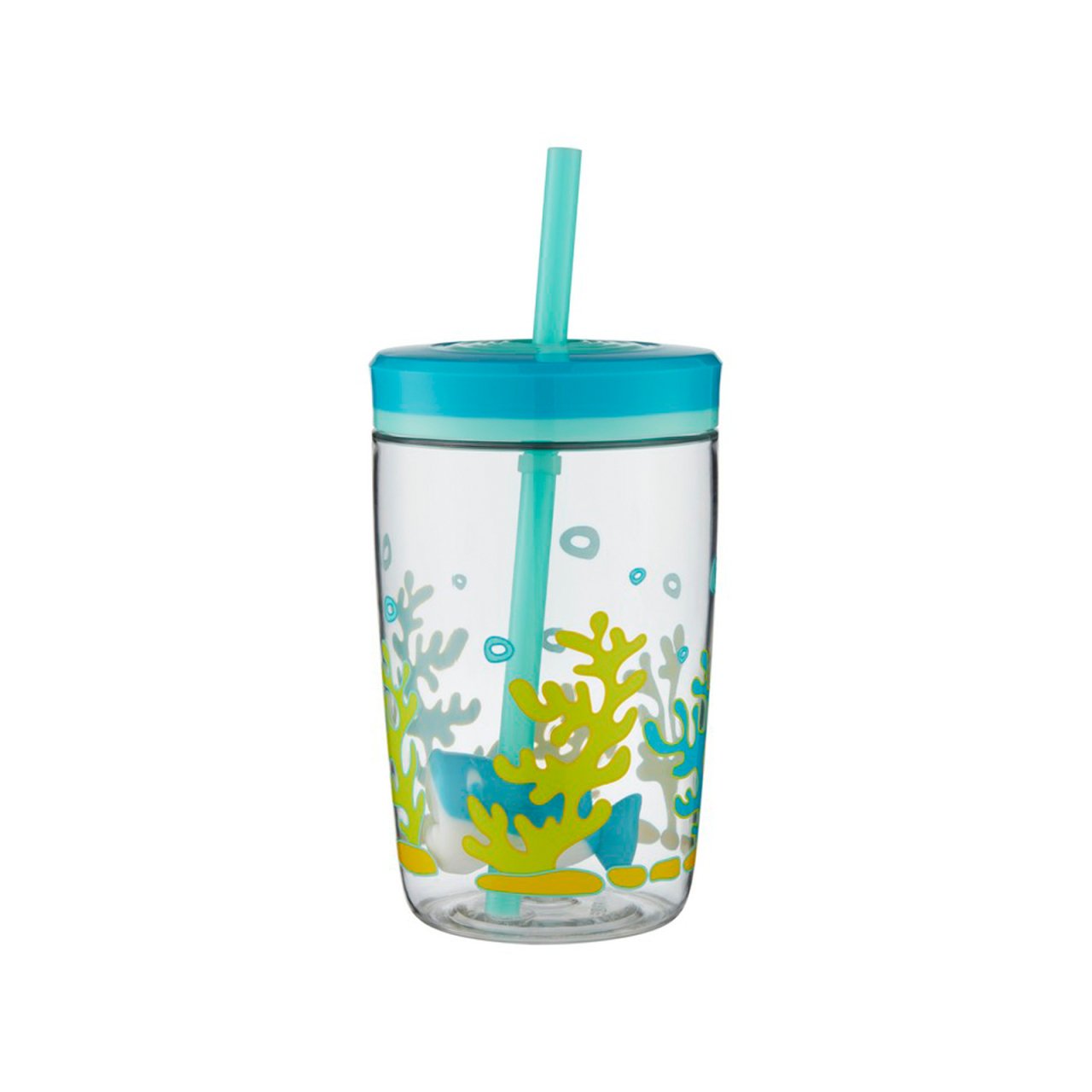 Contigo Floating Straw Tumblr Köpek Balığı Su Matarası 470 ml