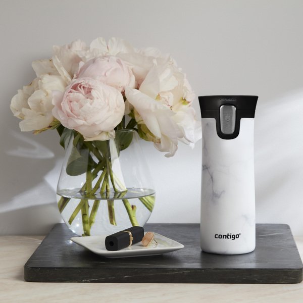 Contigo Pinnacle Couture White Marbel El Termosu 420 ml