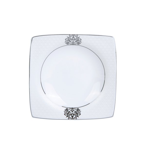 Karaca Fine Pearl Shinning 14 Parça 6 Kişilik Kare İnci Kahvaltı/Servis Takımı