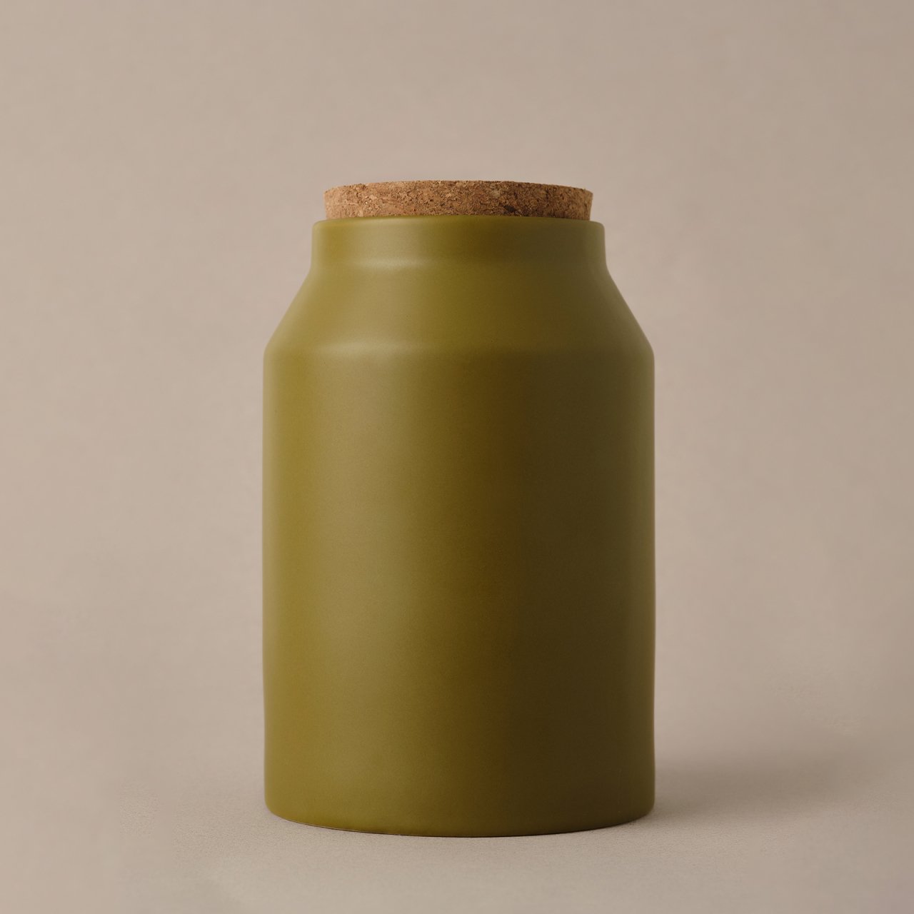 Cooklife Kavanoz Stoneware Zeytin Yeşili 800 ml
