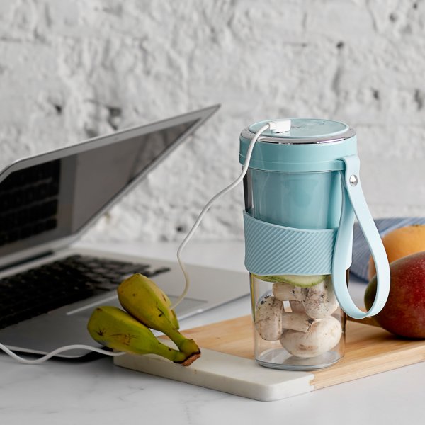 Cookplus Blue Taşınabilir Şarjlı Smoothie Blender