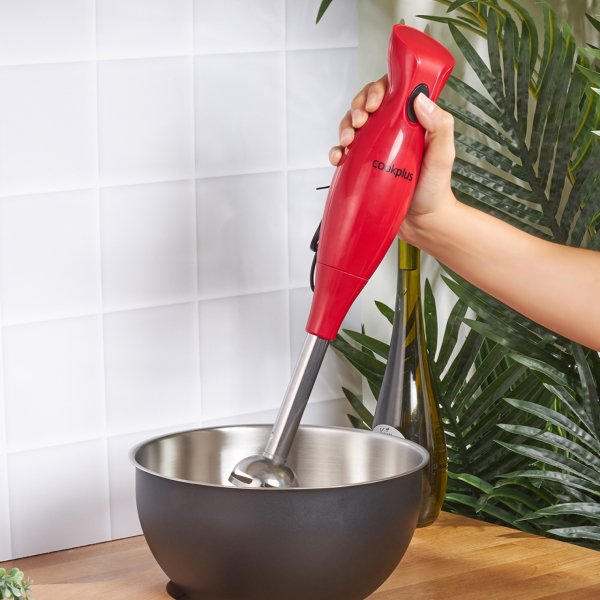 Cookplus Retro Kırmızı Çubuk Blender