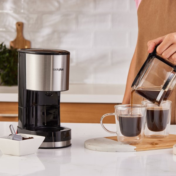 Cookplus Coffee Keyf Filtre Kahve Makinesi Inox 601