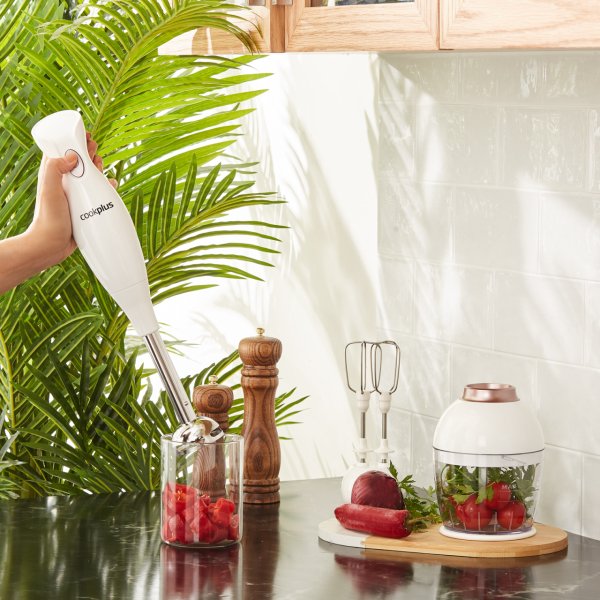 Cookplus Midimix Blender Set 5501 Yeni Krem-Gold