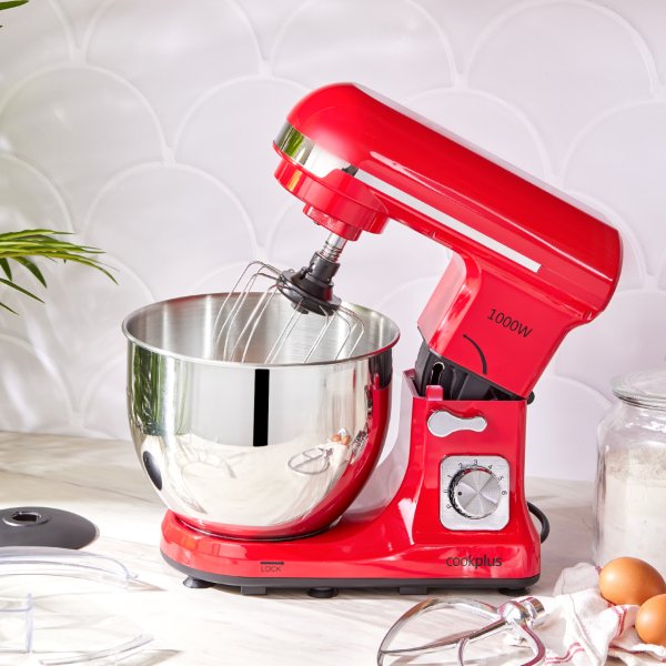 Cookplus Quick Chef 1001 Stand Mikser Red Mutfak Şefi 1000W 5 Lt