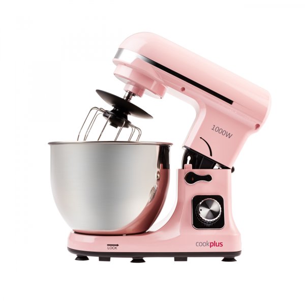 Cookplus Quick Chef 1001 Stand Mikser Pink Mutfak Şefi 1000W 5 Lt