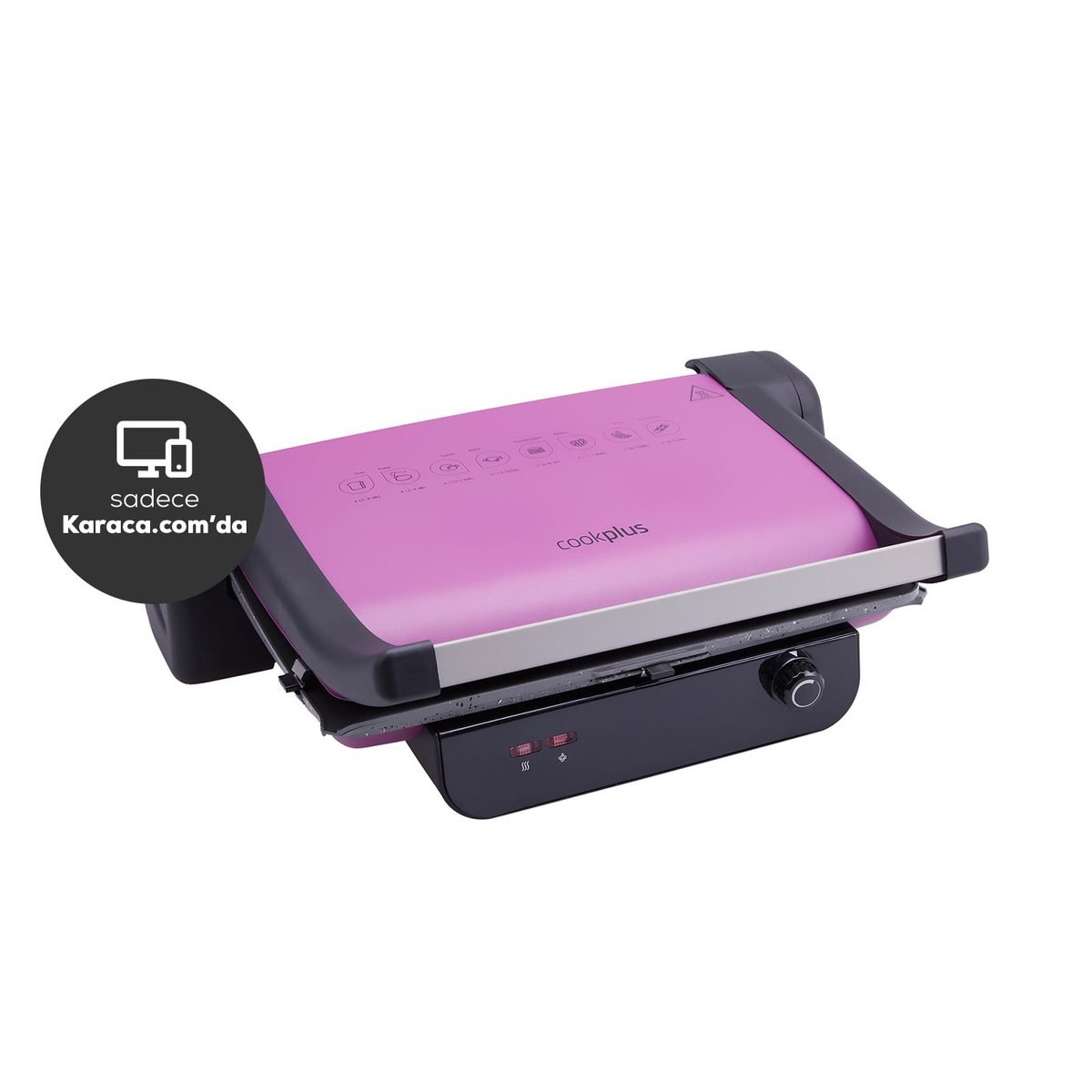 Cookplus Prestige Izgara ve Tost Makinesi Violet 6 Dilimli 2000W