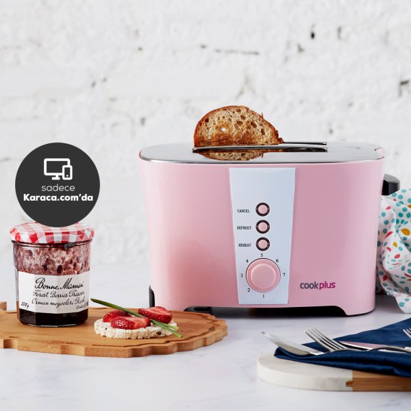 Cookplus Rosa Ekmek Kızartma Makinesi
