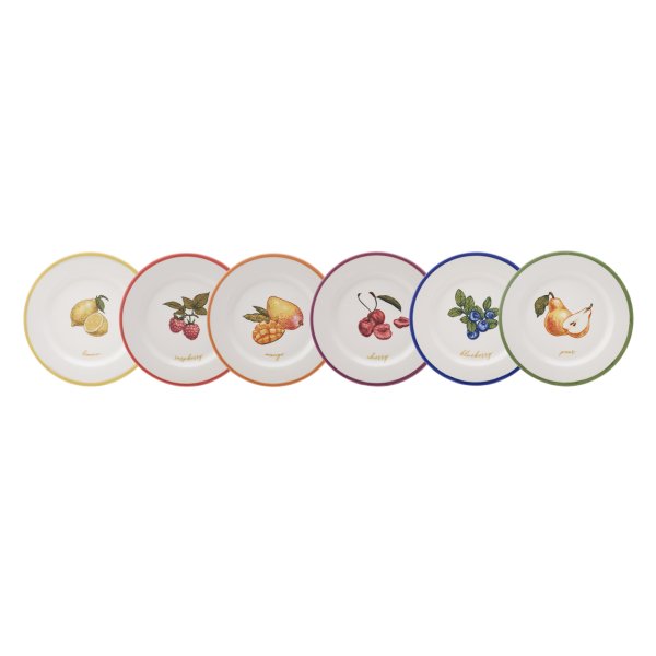 Karaca Fruits 6 Kişilik Pasta Takımı