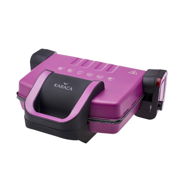 Karaca Future Granit Izgara ve Tost Makinesi Violet