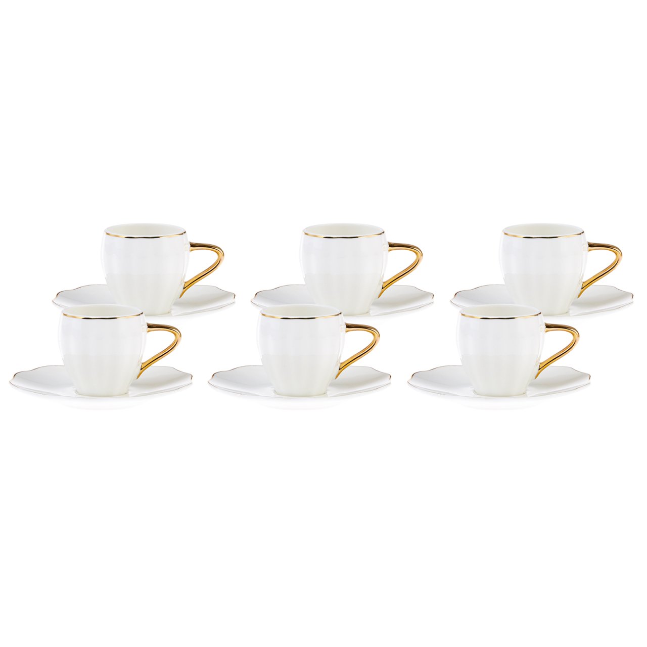 Karaca Sarkas 6 Kişilik Kahve Fincanı Takımı 80 ml