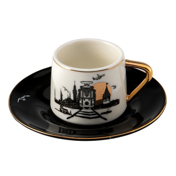 Jumbo Bosphorus 2\'li Kahve Fincanı