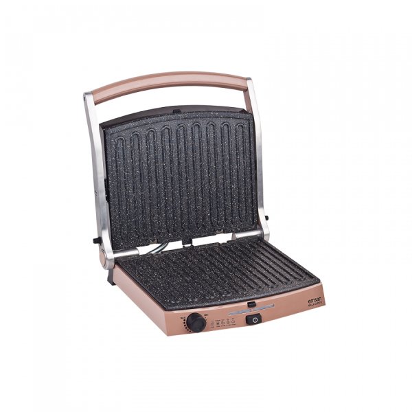 Emsan Bella Gusto 6 Dilim Ekmek Kapasiteli Granit Tost Makinesi Golden Pink