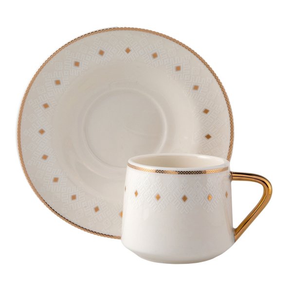 Jumbo Ethnic 2\'li Kahve Fincanı