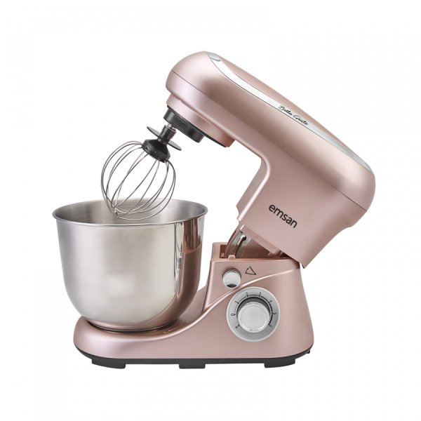 Emsan Bella Gusto Golden Pink Stand Mikser Mutfak Şefi 1300W 5 Lt